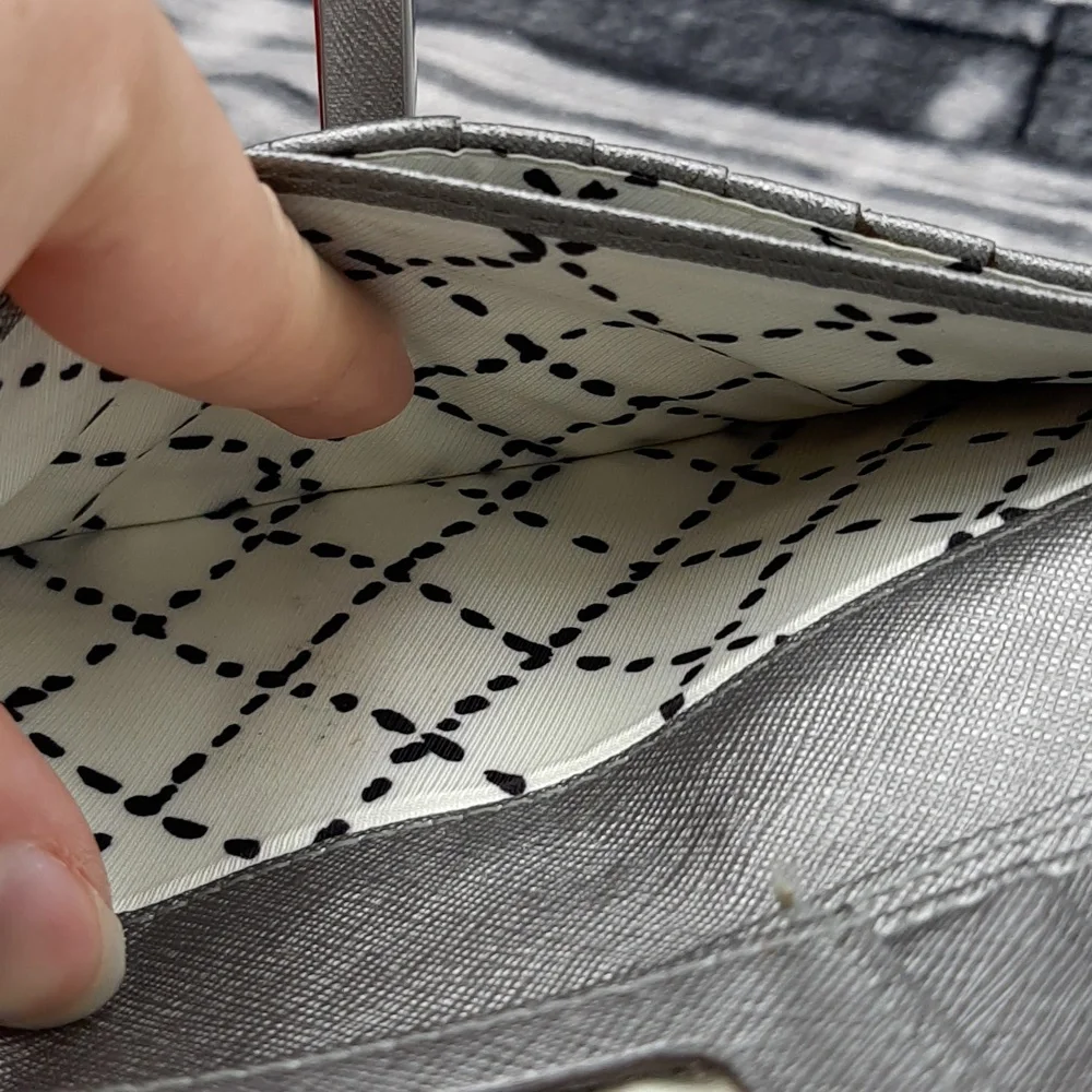 Kate Spade New York Silver Wallet